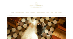 Desktop Screenshot of elegant-events.com
